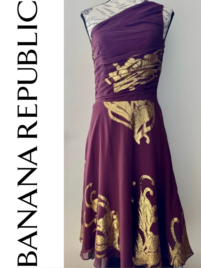 Banana Republic One Shoulder Dress